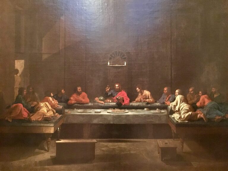 Nicolas Poussin, Eucharist, c.1637-40, Dulwich Picture Gallery