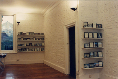 Pamela Golden, Linda Levinson, Suzanne Treister & Andrew Renton, Nothing is Hidden, installation view, framed prints, 1992