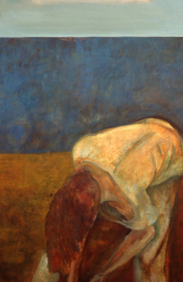 Simon Levy, Migration, oil on canvas, 1993