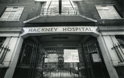 Hackney Hospital, Disused General Practice Entrance, Homerton High Street, 1995